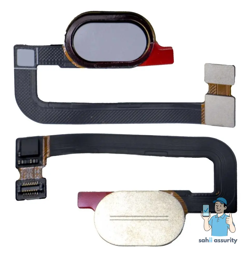 Fingerprint Sensor with Flex Cable for Motorola Moto G5S Plus White